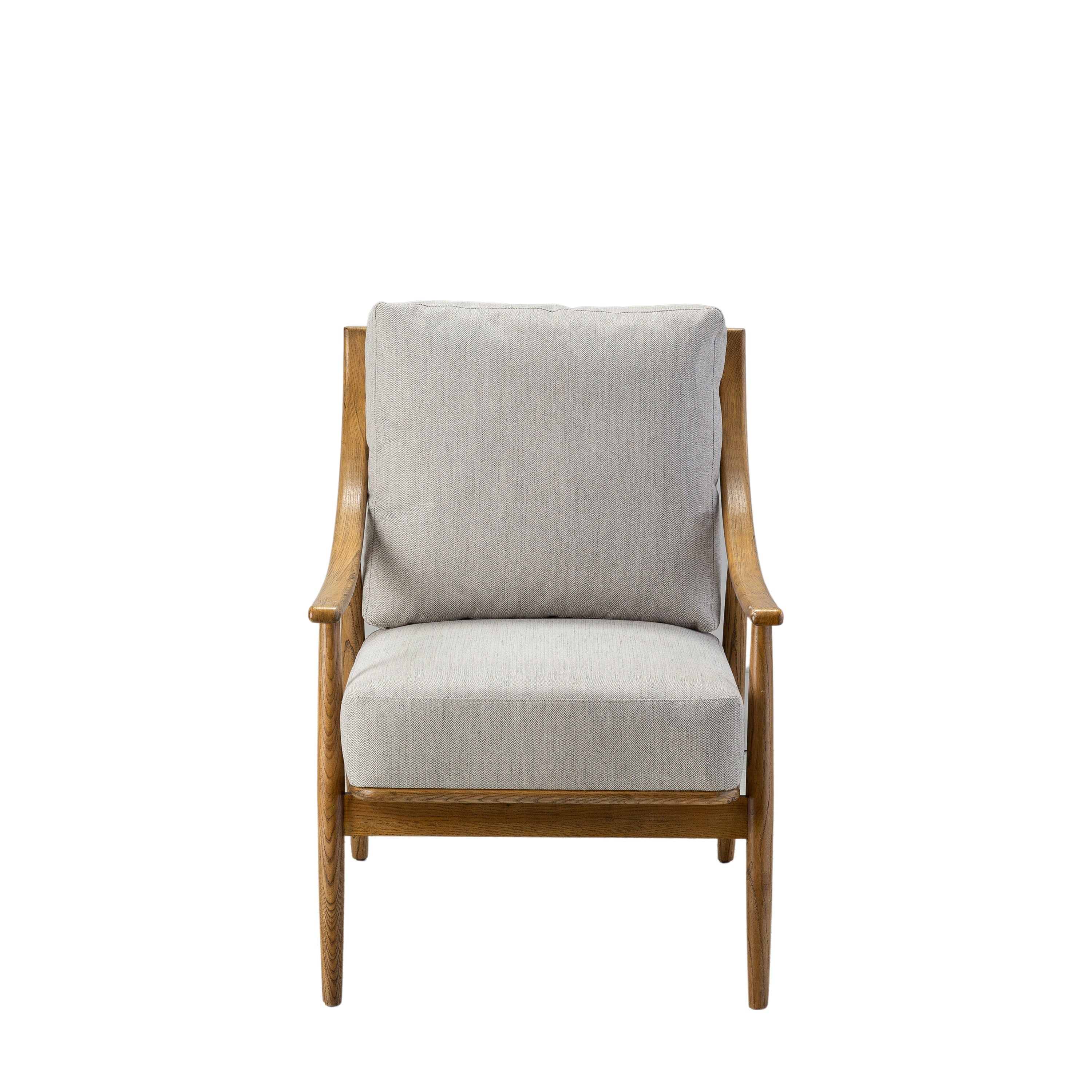Keiry Natural Linen Armchair